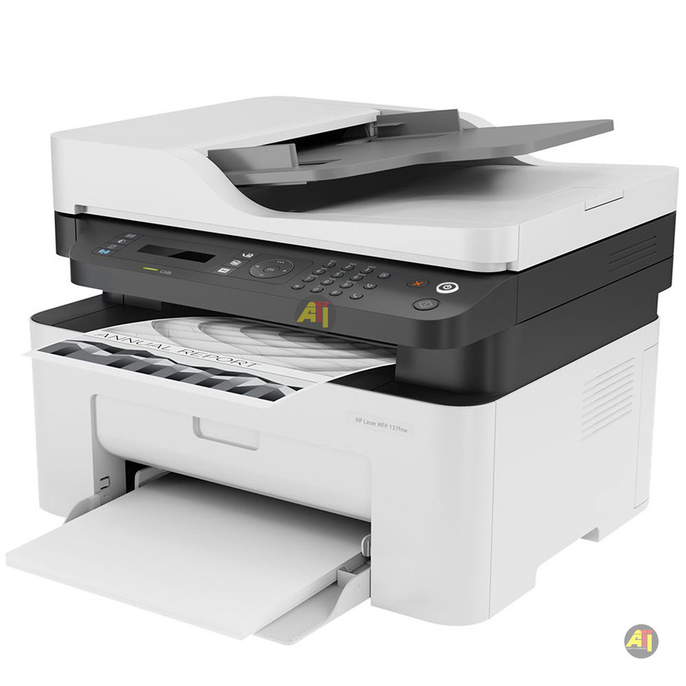 Imprimante Multifonction HP 137fnw Laser Monochrome (4ZB84A) - 2024 - TOGO  INFORMATIQUE