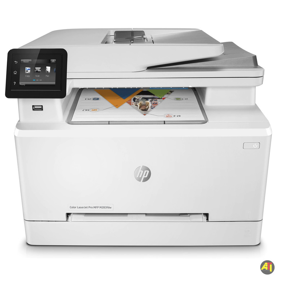 283 4 1 HP Color LaserJet Pro MFP M283fdw Imprimante Multifonction (Impression, Copie, Scan, Fax, Recto verso,Wifi)