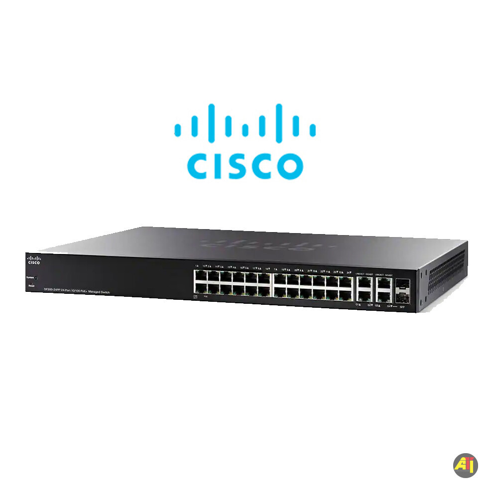 Switch Manageable Cisco SF300-24 - 2024 - TOGO INFORMATIQUE