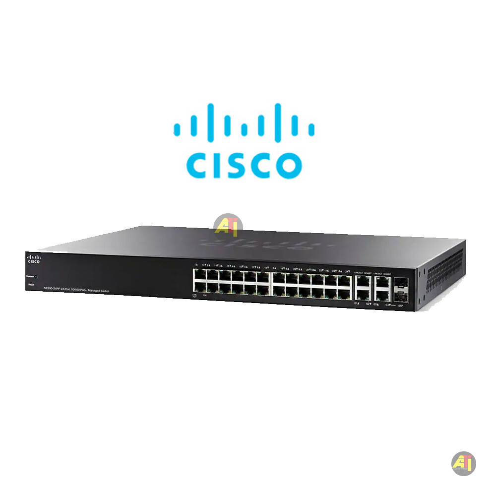 Switch Manageable Cisco SF300-24 - 2024 - TOGO INFORMATIQUE