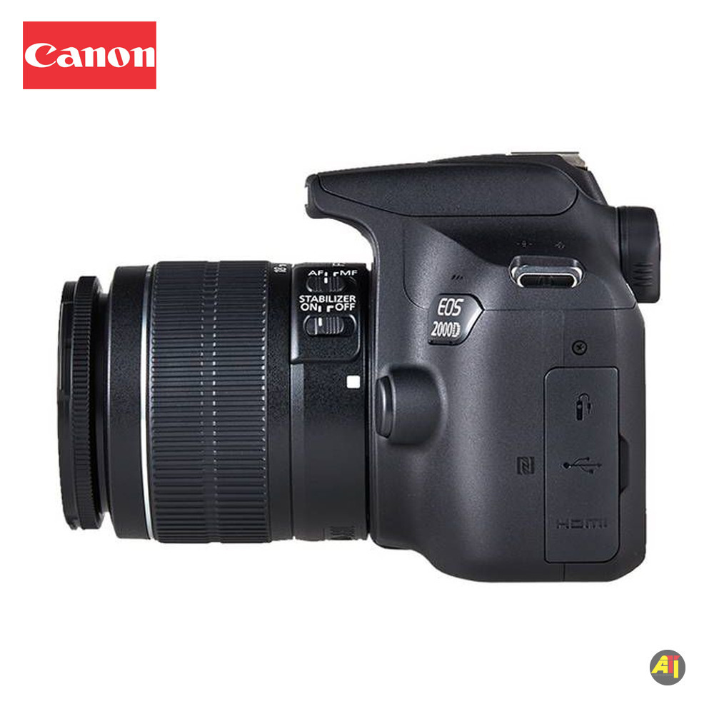 EOS2000D 2 Appareil photo CANON reflex EOS 2000D + EF-S 18-55mm + SB130 Sac (2728C054AA)