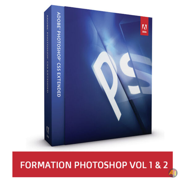Photoshop 1 Formation Vidéo: Apprendre PHOTOSHOP CS5 Vol. 1 et Vol. 2