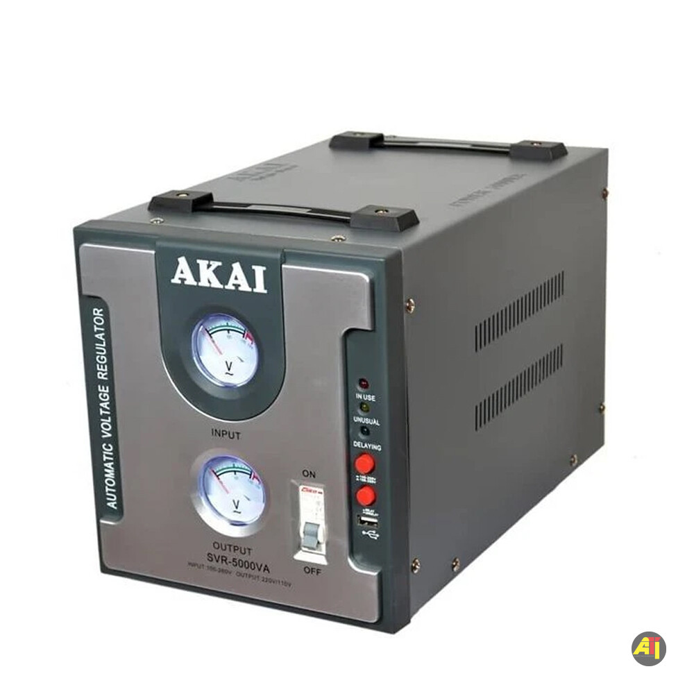 akai3000 3 Régulateur/Stabilisateur 3000 VA – Régulateur automatique de tension
