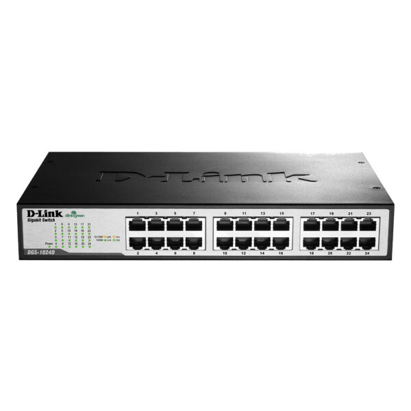 Switch DLINK Gigabit 24 Ports / RJ45 10/100/1000 Mbps