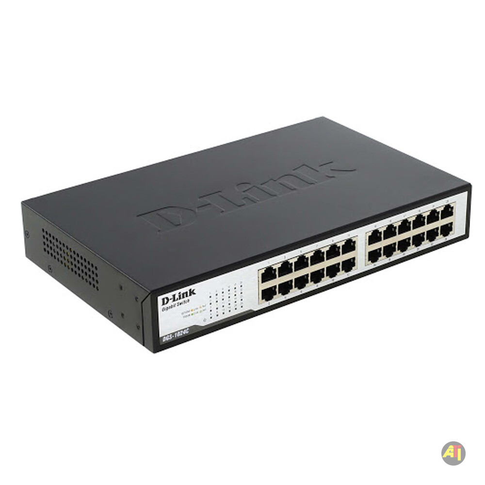 dlink24 2 Switch DLINK Gigabit 24 Ports / RJ45 10/100/1000 Mbps