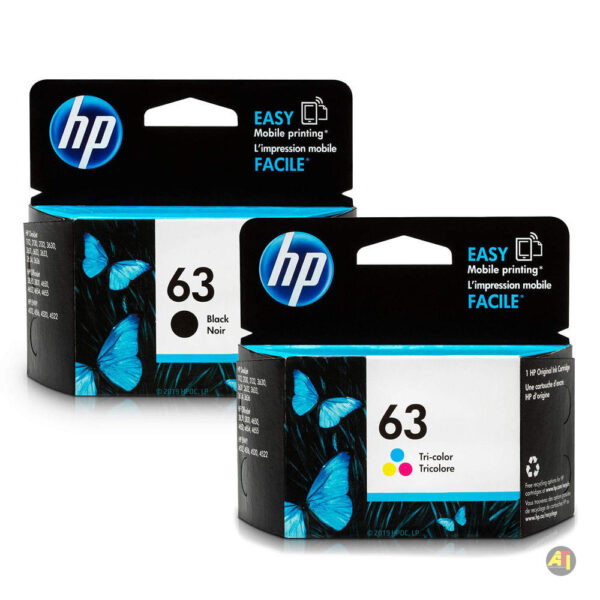 Cartouche d'encre HP 63