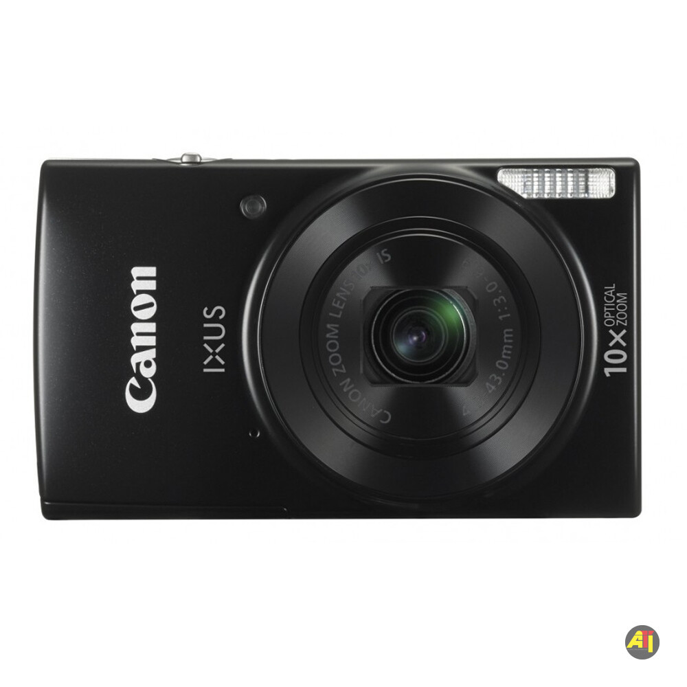iXus1902 Appareil photo numérique Canon IXUS 190 20 MP avec zoom optique 10x (Noir)
