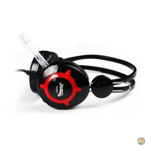 micro casque jedel ref 868 rouge 1 TOGO INFORMATIQUE