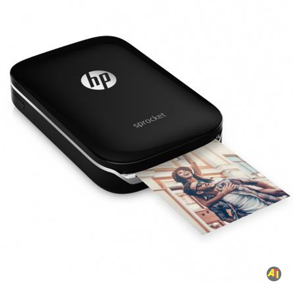 sproket1 HP Sprocket Imprimante Photo portable (Bluetooth, Impression Couleur sans Encre 5 x 7,6 cm)