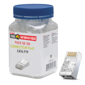Connecteur Réseau RJ45 - Catégorie 6 FTP