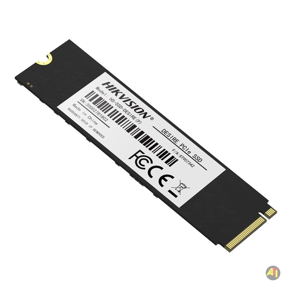 M.2PCLe Disque dure SSD 1To (1024 Go) HIK VISION PCIe NVMe M.2 (2280)
