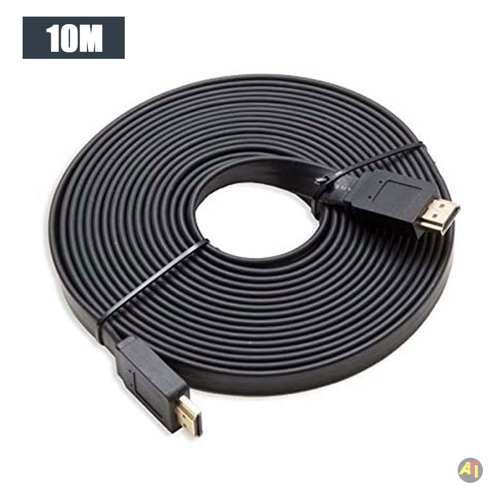Câble HDMI Plat- Longueur: 10m - 2024 - TOGO INFORMATIQUE