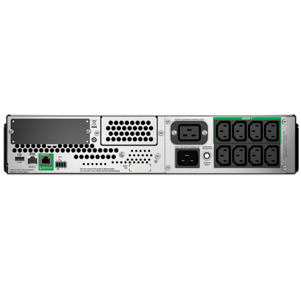 APC Smart-UPS 3000VA-Onduleur Rack 2U, line-interactive monophasé 230V (USB / Série / SmartSlot) - SMT3000RMI2UC – Image 3