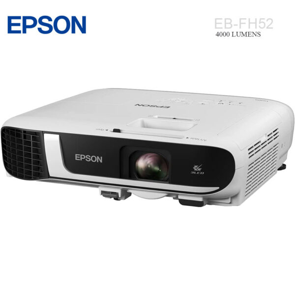 Vidéo projecteur Epson EB-FH52 - 4000 Lumens, Technologie 3LCD – Image 2