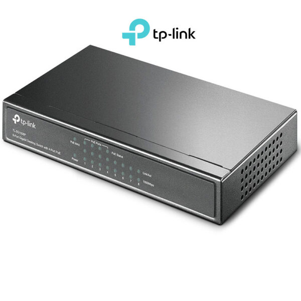 Switch TP-LINK TL-SG1008P - 8 ports Gigabit - 4 Ports PoE+