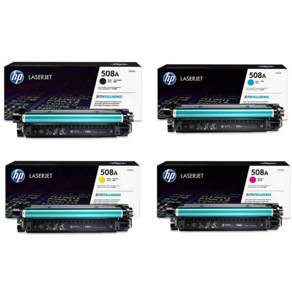 Toner HP 508A (CF360A, CF361A, CF362A, CF363A) - Compatible Prémium