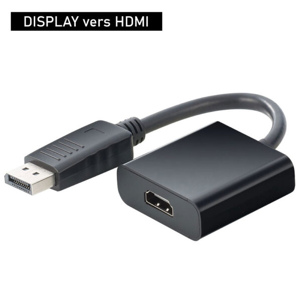 Adaptateur DISPLAY (Mâle) vers HDMI (Femelle)