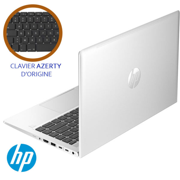 HP ProBook 440 G10, Intel core i7 1355U (13ème génération) - 08Go DDR4 / 512Go SSD, Ecran 14 pouces Full HD - Clavier AZERTY Francais d’Origine – Image 3