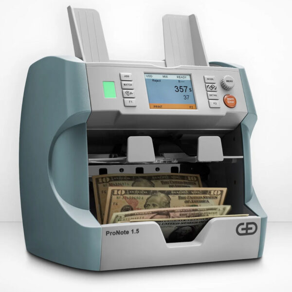 Pronote 1.5 - Compteuse de Billets, Détecteur de faux billets, Double poche (Compteuse, Trieuse, Valorisatrice ) – Image 2