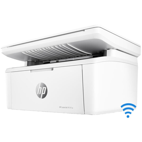 HP LaserJet MFP 141w (7MD74A) Imprimante Multifonction Monochrome - | 20 ppm | Impression, numérisation, copie , Wifi – Image 2