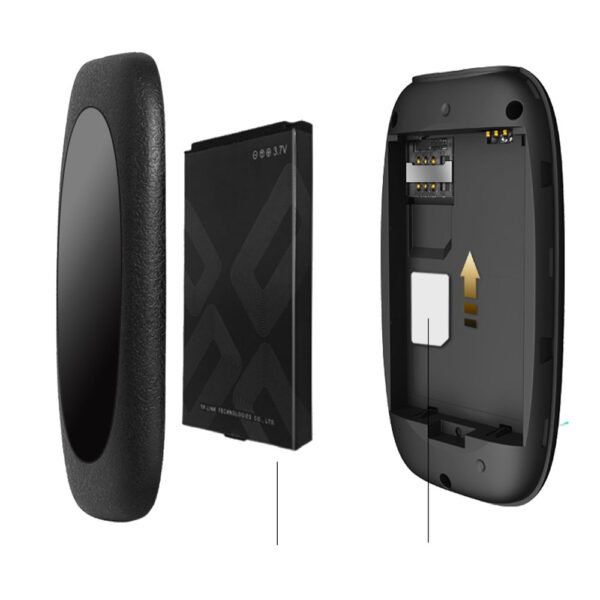 Mobile 4G LTE WiFi - Pocket WiFi - Jusqu'à 10 connexions simultanées - Compatible tout réseau – Image 4