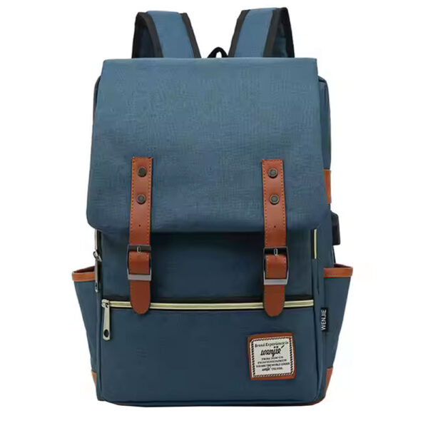 Sac à dos Style Vintage Pour ordinateur Portable | 14 Pouces, 15.6 Pouces, 16 Pouces – Image 2