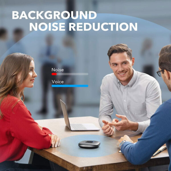Anker PowerConf Speakerphone/Haut-parleur Bluetooth avec 6 microphones, prise de voix améliorée - Haut-parleur de conférence Bluetooth – Image 5