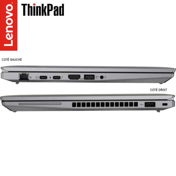Lenovo ThinkPad T14 Gen 4, Intel Core i7-1355U (13è Gen.) - 16Go / 512Go SSD Écran 14 Pouces WUXGA (1920x1200), Tactile (21HD002BUS) – Image 7