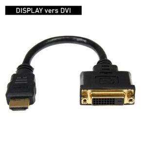 Adaptateur DisplayPort vers DVI - DisplayPort (Mâle) vers DVI (Femelle)