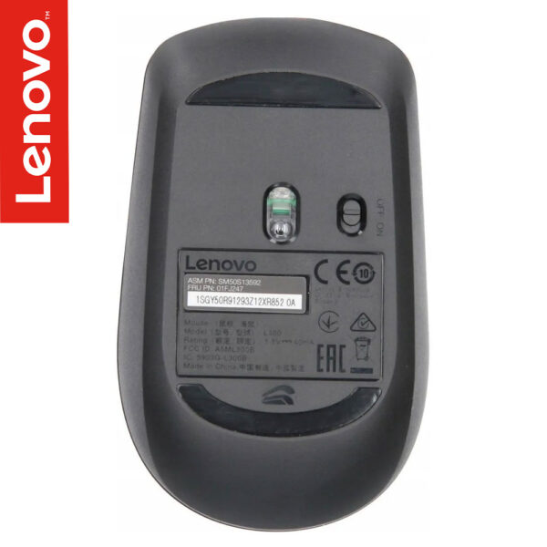 Lenovo 400 - Souris Optique Sans fil, 2,4 GHz, Couleur Noir – Image 7