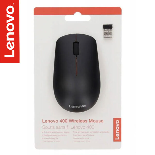 Lenovo 400 - Souris Optique Sans fil, 2,4 GHz, Couleur Noir – Image 8
