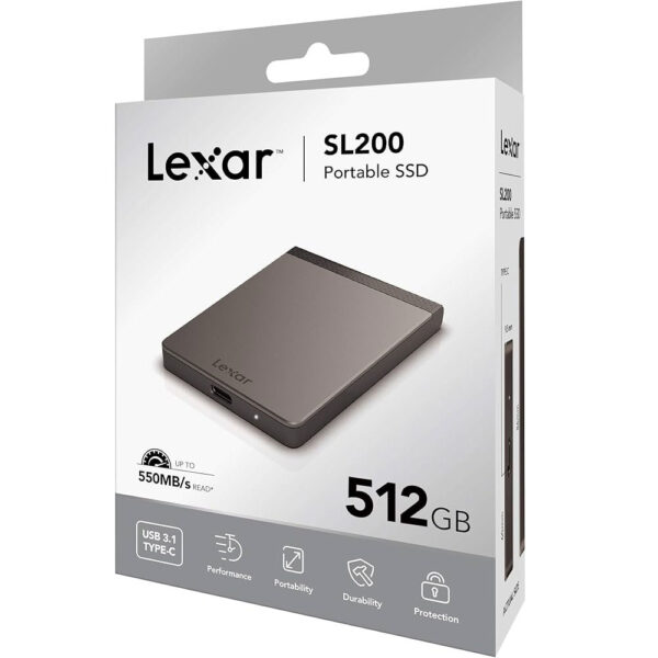 Lexar SL200 USB 3.1 512 Go