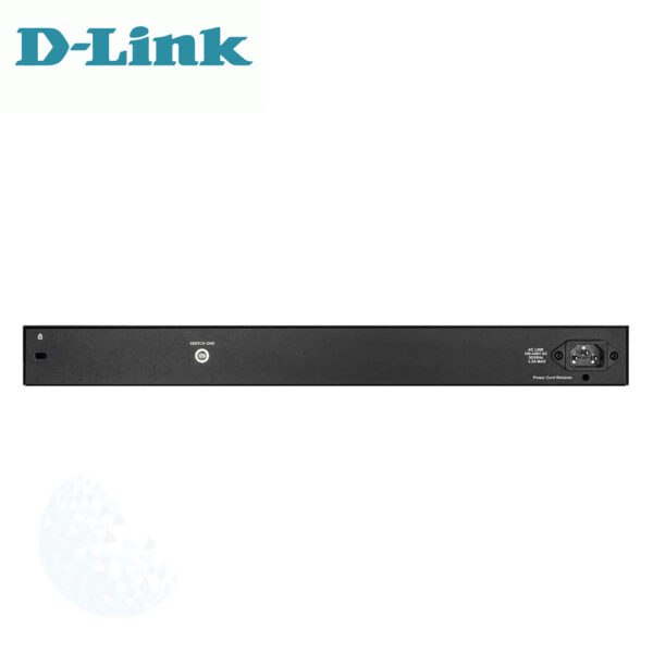 Switch D-Link 24 Ports PoE Gigabit Smart Manageable + 2 Ports SFP Uplink Gigabit (DGS-F1210-26PS-E) – Image 2