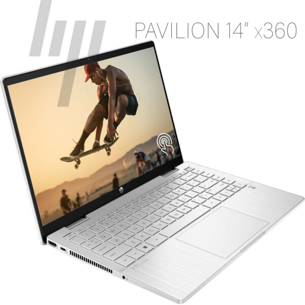 HP Pavilion 14-ek1035nia x360 Intel Core i7-1355U (13è Génération) 16Go DDR4 / 1To SSD, Ecran 14 Pouces FHD (1920 x 1080), Tactile – Image 3