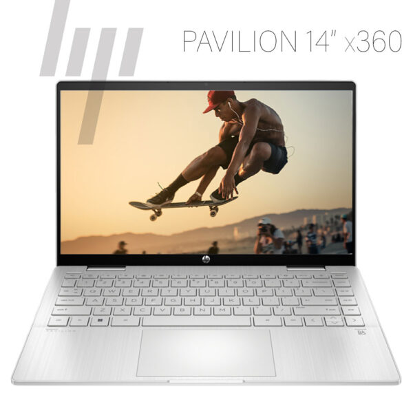HP Pavilion 14-ek1035nia x360 Intel Core i7-1355U (13è Génération) 16Go DDR4 / 1To SSD, Ecran 14 Pouces FHD (1920 x 1080), Tactile – Image 2