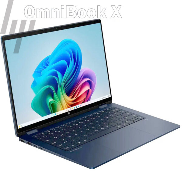 HP Omnibook X Flip 14-fm0023dx x360 Intel Core Ultra 7 256V - 16 GB LPDDR5x / 1To NVMe M.2 SSD - Ecran 14 Pouces 2K Tactile – Image 2