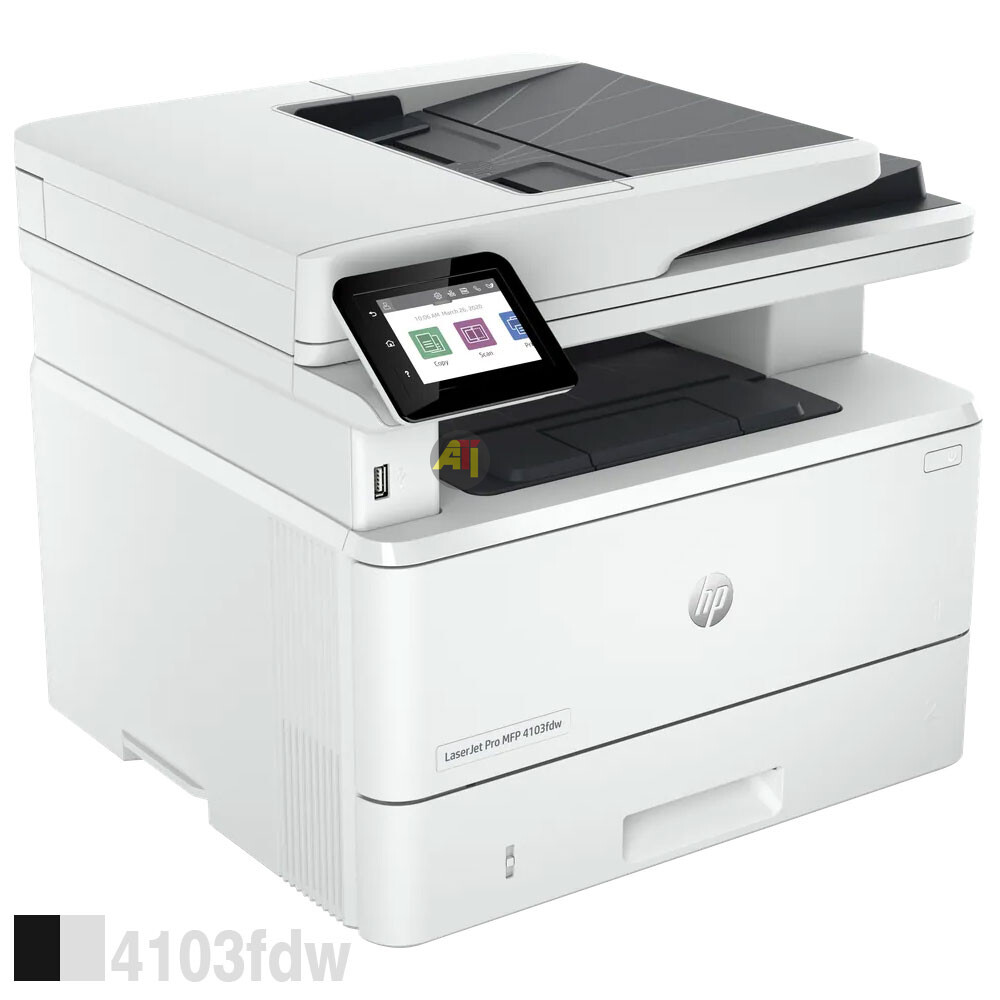 HP LaserJet Pro MFP 4103fdw – Imprimante multifonction Monochrome (Impression, numérisation, copie, recto-verso, Fax, Wifi)- 40 ppm