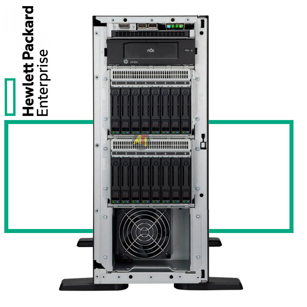 ml110Gen11 2 HPE ProLiant ML110 Gen11 Intel Xeon-Silver 4510 12-Core | 64GB PC5-5600B RDIMM | 2 x 480GB SSD+2 x HPE 2.4TB HDD | 2 kits d'alimentation HPE 1000 W – Image 6