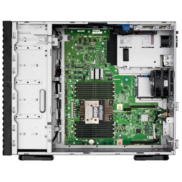 HPE ProLiant ML110 Gen11 Intel Xeon-Silver 4510 12-Core | 64GB PC5-5600B RDIMM | 2 x 480GB SSD+2 x HPE 2.4TB HDD | 2 kits d'alimentation HPE 1000 W – Image 4