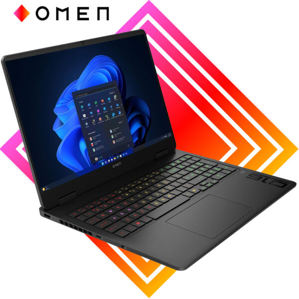 HP OMEN 16 Slim Gaming Laptop Intel Core Ultra 7 255H 16Go DDR5 / 1TB SSD, NVIDIA GeForce RTX 5060 8 Go GDDR6 | Ecran 16 pouces WQXGA, 2K, 165 Hz – Image 5