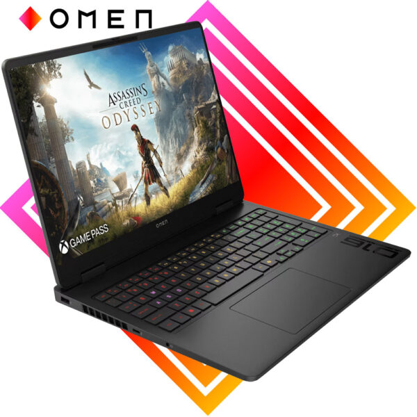 HP OMEN 16 Slim Gaming Laptop Intel Core Ultra 7 255H 16Go DDR5 / 1TB SSD, NVIDIA GeForce RTX 5060 8 Go GDDR6 | Ecran 16 pouces WQXGA, 2K, 165 Hz – Image 2