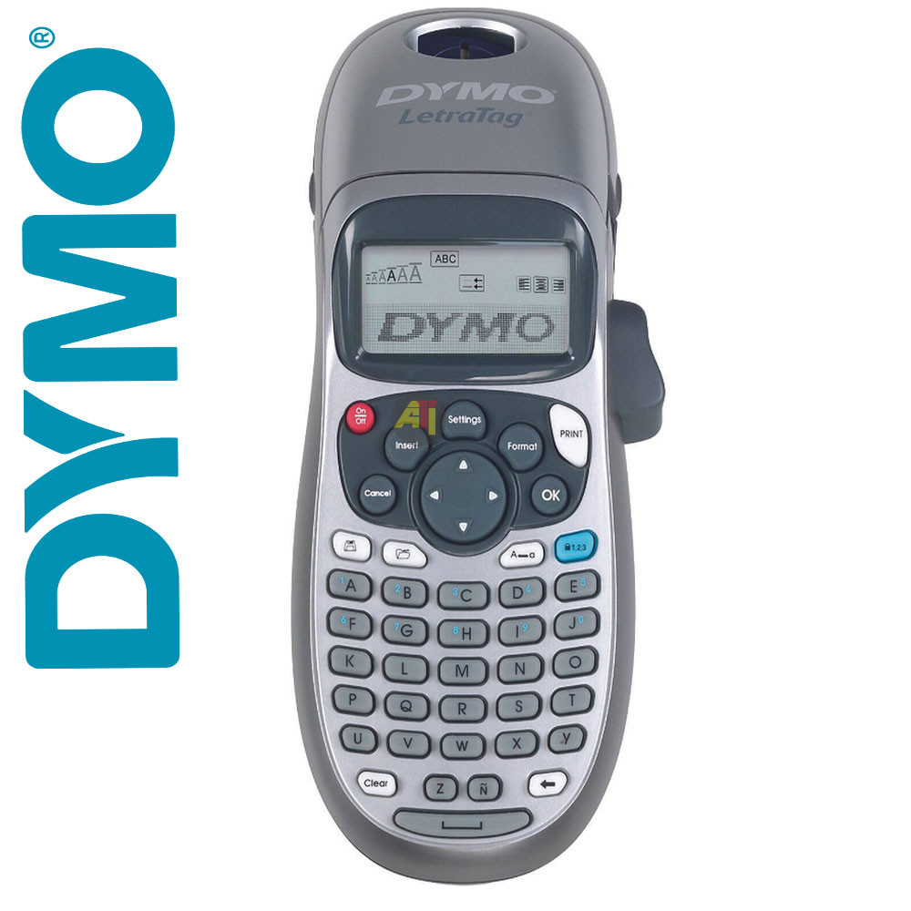 dymo2 Étiqueteuse DYMO LetraTAG 100H- Imprimante à étiquettes 12 mm avec clavier ABCDE - Impression Thermique Directe – Image 3