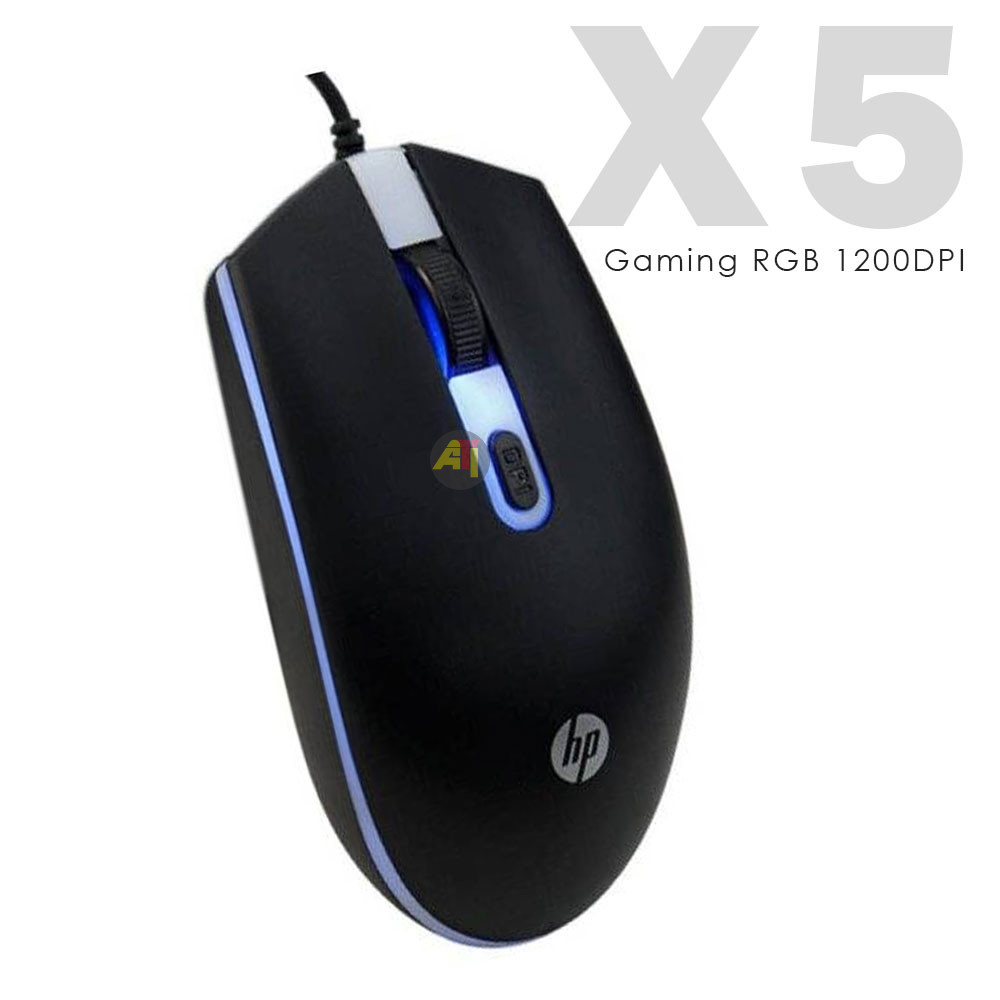 X5 RGB 2 Mouse X5 - Souris Optique filaire 1200dpi, 3 Boutons-RGB Gameur – Image 2