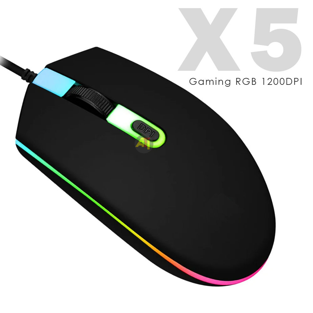 X5 RGB Mouse X5 - Souris Optique filaire