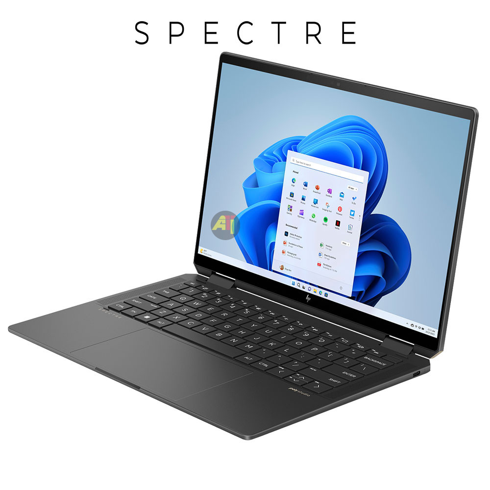spectre eu097nr 5 HP SPECTRE 14-EU0097NR x360 Intel Core Ultra 7 16Go LPDDR5x / 1To PCIe Gen4 NVMe, Ecran 3K 14 Pouces WQXGA Tactile, Avec Stylet – Image 2