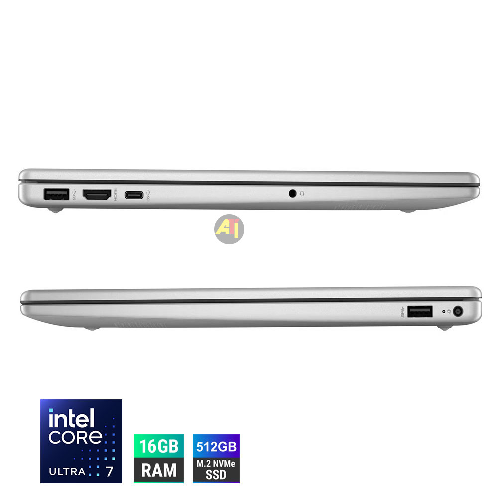 HP 15s fd1001ns 4 HP 15s-fd1001ns - Intel Core Ultra 7-155H (3,8 GHz à 4,8 GHz) 16Go DDR5 / 512Go SSD Nvme, Ecran 15.6 Pouces Full HD – Image 4