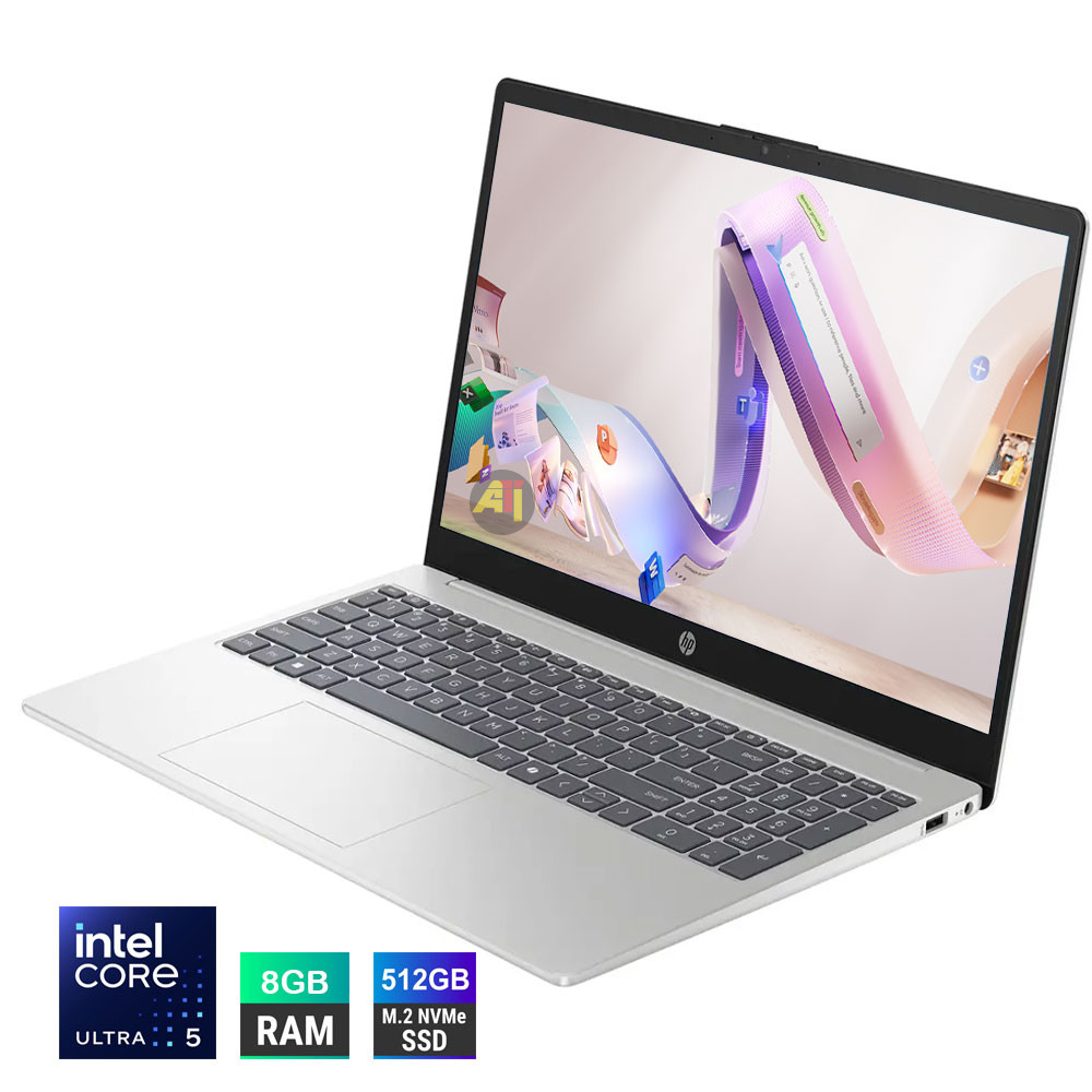 HP 15 FD2050WM 2 HP Laptop15-fd2050wm Intel Core Ultra 5-225U | 8Go DDR5, 512Go SSD | Ecran Tactile 15.6 Pouces FHD IPS – Image 2