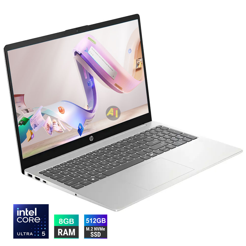 HP 15 FD2050WM 3 HP Laptop15-fd2050wm Intel Core Ultra 5-225U | 8Go DDR5, 512Go SSD | Ecran Tactile 15.6 Pouces FHD IPS – Image 3