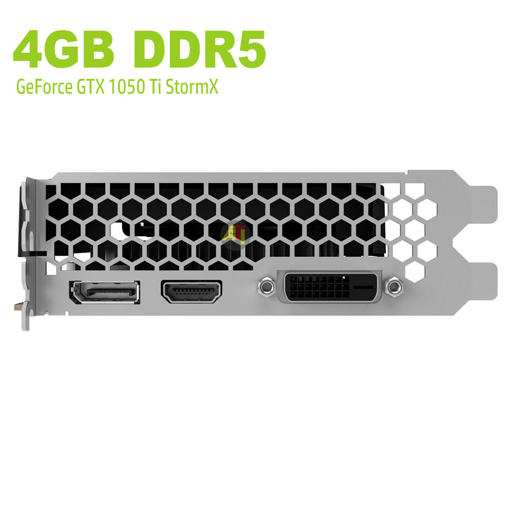 4GB GTX 1050 Ti 3 Nvidia Palit GeForce GTX 1050Ti 4Go GDDR5-DVI-DisplayPort-HDMI-Carte Graphique – Image 3
