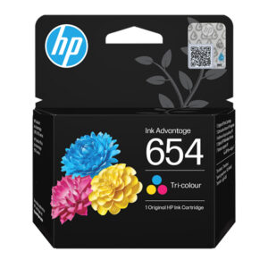 Cartouche HP 654 Couleur - Original (7FP38UE)